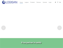 Tablet Screenshot of logisan.com